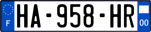 HA-958-HR