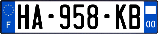 HA-958-KB