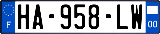 HA-958-LW