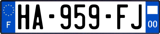 HA-959-FJ