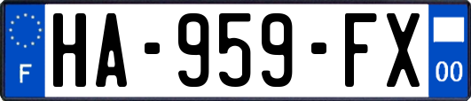 HA-959-FX