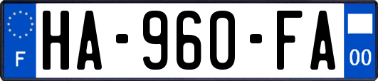 HA-960-FA