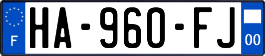 HA-960-FJ