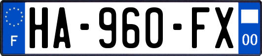 HA-960-FX