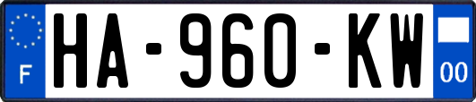 HA-960-KW