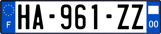 HA-961-ZZ