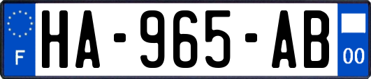 HA-965-AB