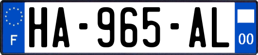HA-965-AL