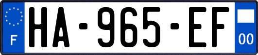 HA-965-EF