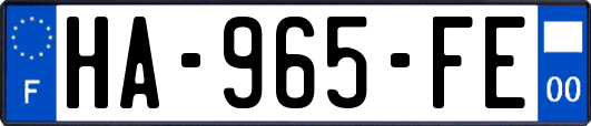 HA-965-FE