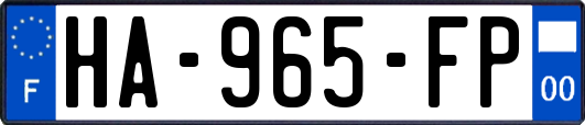 HA-965-FP