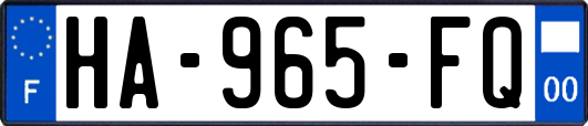 HA-965-FQ