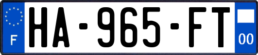 HA-965-FT