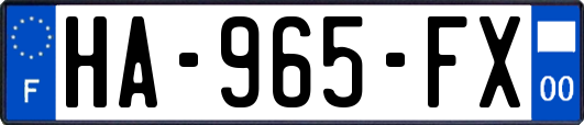 HA-965-FX