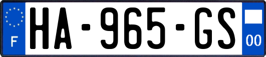 HA-965-GS