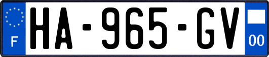HA-965-GV