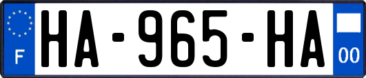 HA-965-HA