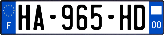 HA-965-HD