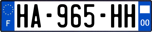 HA-965-HH