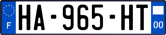 HA-965-HT