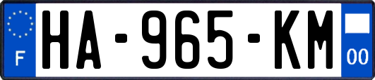 HA-965-KM