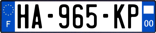 HA-965-KP