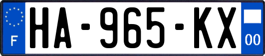 HA-965-KX