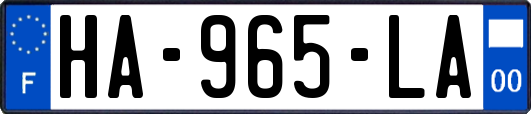 HA-965-LA