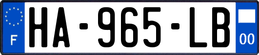 HA-965-LB