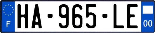 HA-965-LE
