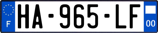 HA-965-LF