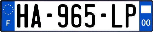 HA-965-LP