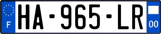 HA-965-LR