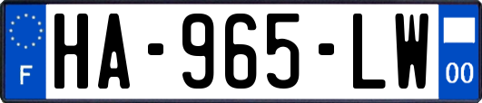 HA-965-LW