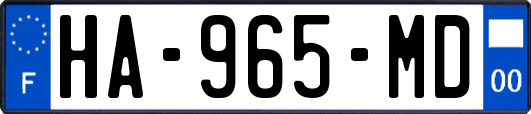 HA-965-MD