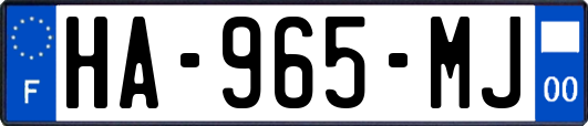 HA-965-MJ