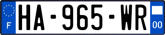 HA-965-WR