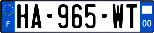 HA-965-WT