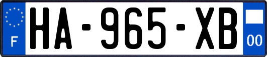 HA-965-XB