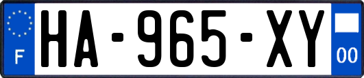 HA-965-XY