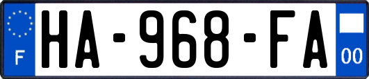 HA-968-FA