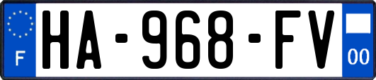 HA-968-FV