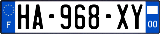 HA-968-XY