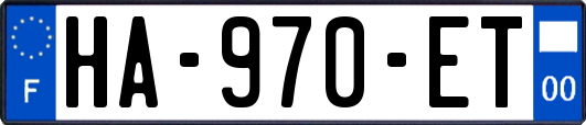 HA-970-ET