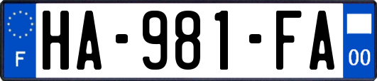 HA-981-FA