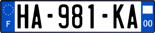 HA-981-KA