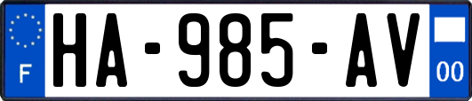 HA-985-AV