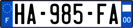 HA-985-FA