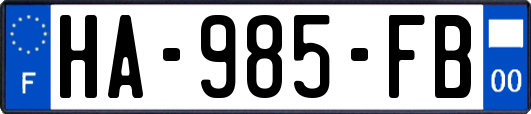 HA-985-FB