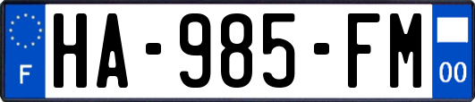 HA-985-FM